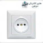 پریز برق ساده ایران الکتریک مدل الیزه