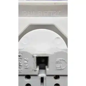 پریز برق دوقلو ایران الکتریک مدل الیزه