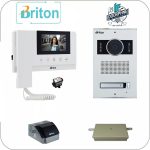 پکیج آیفون تصویری برایتون یک طبقه مدل 4310 بدون حافظه