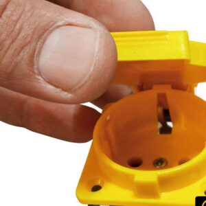 پریز برق ارت دار تابلویی پارت الکتریک مدل PE124