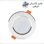 چراغ سقفی توکار دیپ خط دار گرد 8 وات EDC