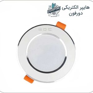 چراغ سقفی توکار دیپ خط دار گرد 8 وات EDC