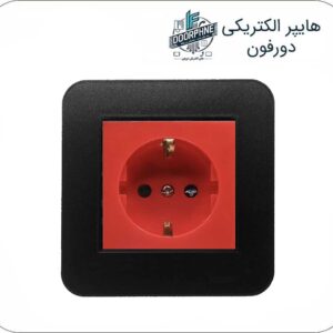 کلید و پریز ایران الکتریک مدل ارس مشکی