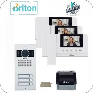 آیفون تصویری بریتون مدل 4330-2003 پکیج سه طبقه